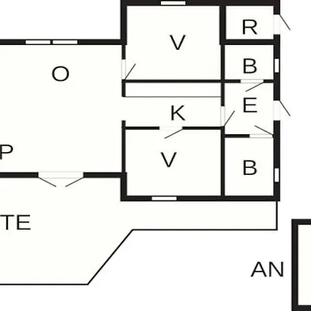 6 Person In Oksb L Semesterbostad Oksbøl