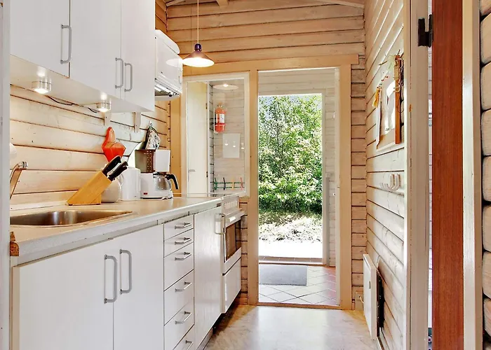 Feriehus Cozy Log Retreat-by Traum Oksbøl