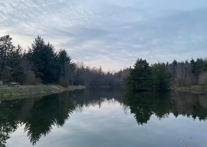 Cozy Log Retreat-by Traum * Oksbøl